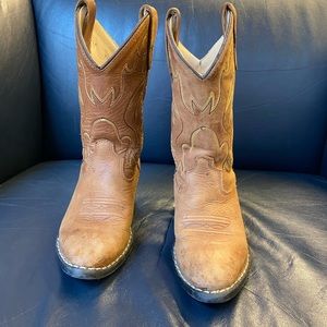 Old West Western Boots - Kids Size 11